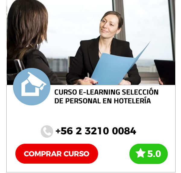 Curso E-learning Selección de Personal en Hotelería
