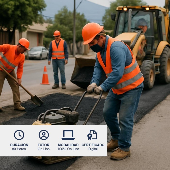 Curso de Pavimentación Urbana y Obras Viales