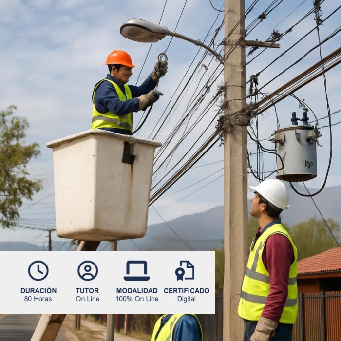 Curso de Alumbrado Público y Redes Eléctricas Urbanas