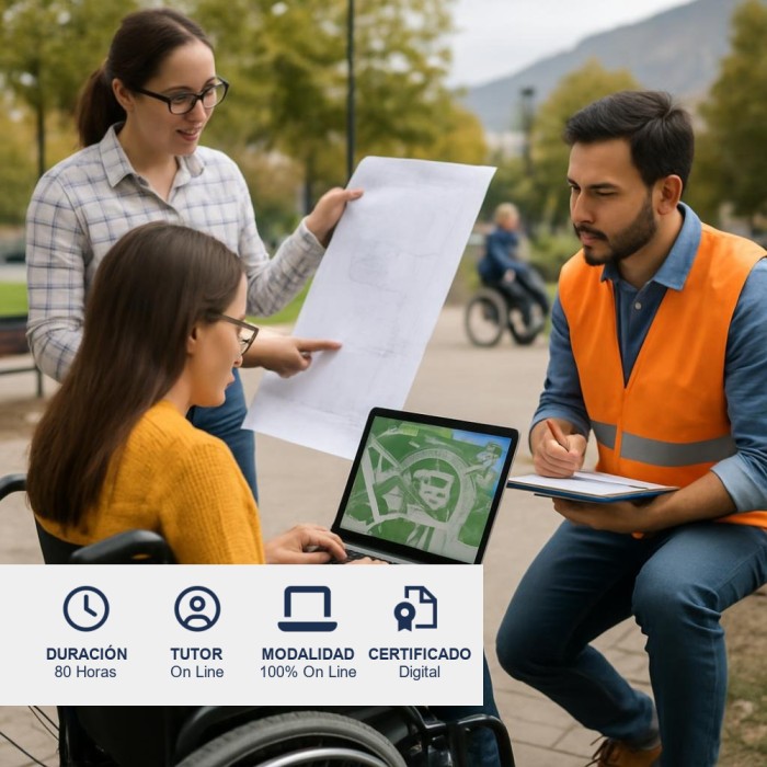 Curso de Diseño Universal y Accesibilidad en Espacios Urbanos
